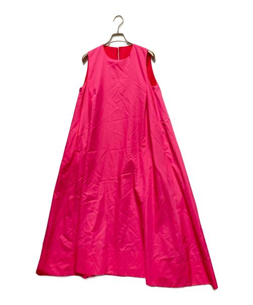 Gypsohila（ジプソフィア）Gypsohila (ジプソフィア) ノースリーブワンピース ショッキングピンク サイズ:FREEの古着・服飾アイテム