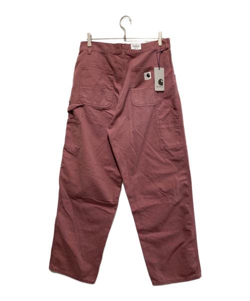 Carhartt WIP（カーハート ワークインプログレス）CARHARTT WIP (カーハート ワークインプログレス) Brandon Single Knee Women's Pants/ワークパンツ パープル サイズ:M 未使用品の古着・服飾アイテム