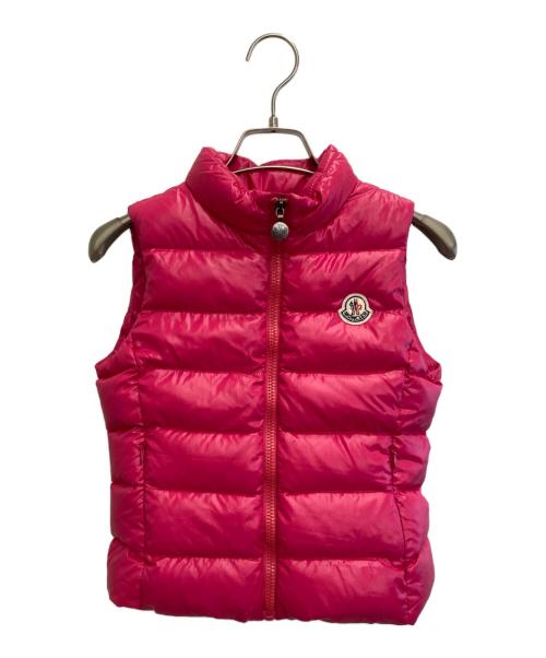 MONCLER（モンクレール）MONCLER (モンクレール) GHANY GILET ショッキングピンク サイズ:8の古着・服飾アイテム