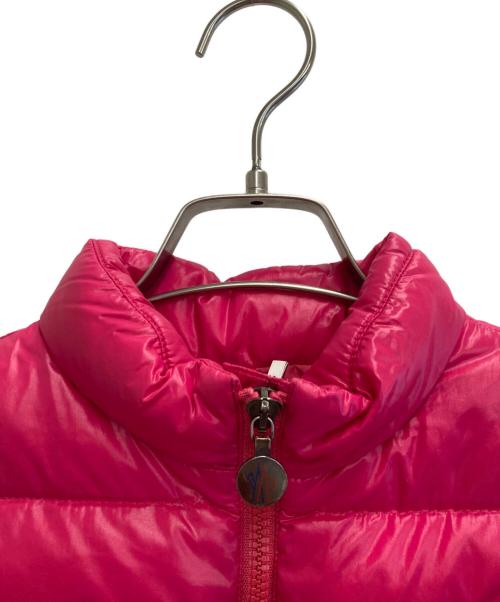 MONCLER（モンクレール）MONCLER (モンクレール) GHANY GILET ショッキングピンク サイズ:8の古着・服飾アイテム