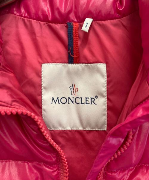 MONCLER（モンクレール）MONCLER (モンクレール) GHANY GILET ショッキングピンク サイズ:8の古着・服飾アイテム
