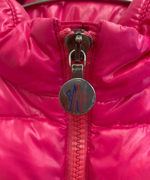 MONCLER（モンクレール）MONCLER (モンクレール) GHANY GILET ショッキングピンク サイズ:8の古着・服飾アイテム
