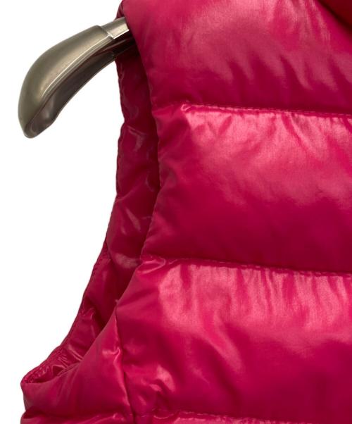 MONCLER（モンクレール）MONCLER (モンクレール) GHANY GILET ショッキングピンク サイズ:8の古着・服飾アイテム