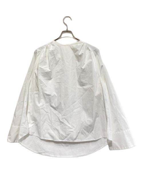 deres（デレス）deres (デレス) 長袖ブラウス ホワイト サイズ:Freeの古着・服飾アイテム