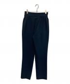 YOKO CHANヨーコチャン）の古着「ハイウエストラップパンツ」｜ネイビー