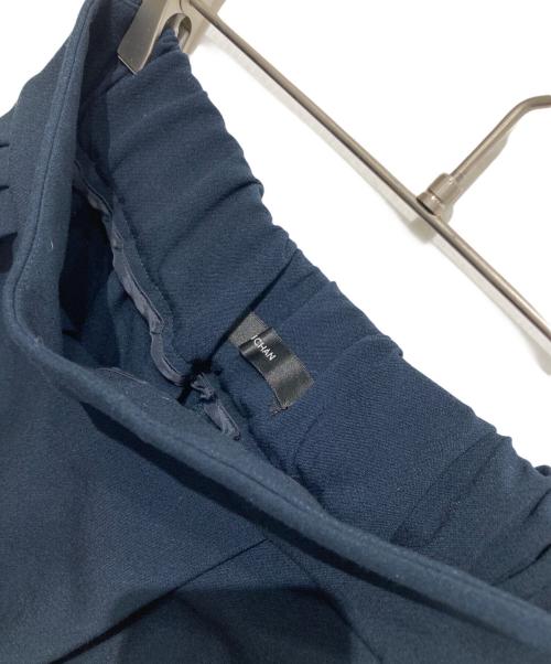 YOKO CHAN（ヨーコチャン）YOKO CHAN (ヨーコチャン) ハイウエストラップパンツ ネイビー サイズ:40の古着・服飾アイテム