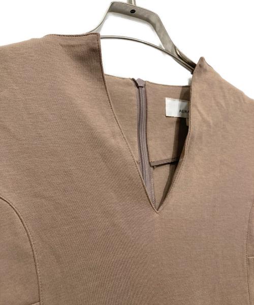 AKIRA NAKA（アキラナカ）AKIRA NAKA (アキラナカ) Cordula jersey PO ブラウン サイズ:2の古着・服飾アイテム