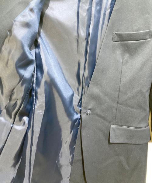 deres（デレス）deres (デレス) Ellie ノーカラー エブリデイ テーラード ジャケット ネイビー サイズ:Fの古着・服飾アイテム