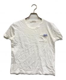 PRADA（プラダ）の古着「ポケットTシャツ」｜ホワイト