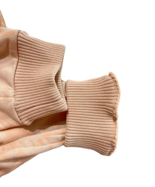 FENDI（フェンディ）FENDI (フェンディ) 22SS ロゴ総柄クロップドパーカー ピンク サイズ:38の古着・服飾アイテム