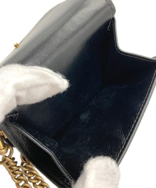 BALENCIAGA（バレンシアガ）BALENCIAGA (バレンシアガ) Cash チェーンミニウォレット ブラックの古着・服飾アイテム