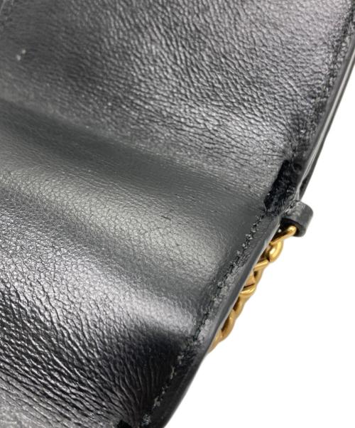 BALENCIAGA（バレンシアガ）BALENCIAGA (バレンシアガ) Cash チェーンミニウォレット ブラックの古着・服飾アイテム