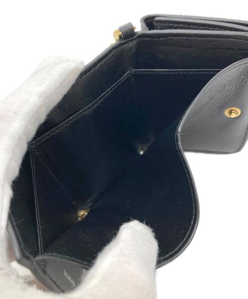 BALENCIAGA（バレンシアガ）BALENCIAGA (バレンシアガ) Cash チェーンミニウォレット ブラックの古着・服飾アイテム