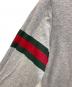 中古・古着 GUCCI (グッチ) シェリーラインカットソー グレー サイズ:12：8000円