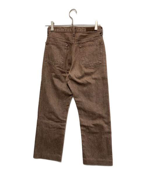 THE SHISHIKUI（シシクイ）THE SHISHIKUI (シシクイ) デニムパンツ ブラウン サイズ:24の古着・服飾アイテム