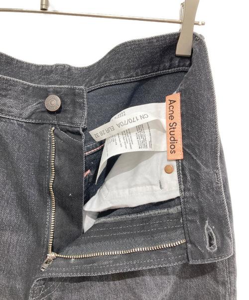 Acne studios（アクネ ストゥディオス）ACNE STUDIOS (アクネ ストゥディオス) 2022 vintage black/デニムパンツ/ワイドデニムパンツ ブラック サイズ:W28×L32の古着・服飾アイテム