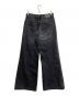 ACNE STUDIOS (アクネ ストゥディオス) 2022 vintage black/デニムパンツ/ワイドデニムパンツ ブラック サイズ:W28×L32：28000円