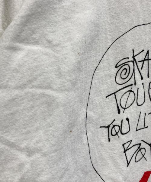 stussy（ステューシー）stussy (ステューシー) マリリンモンロープリントTシャツ ホワイト サイズ:Mの古着・服飾アイテム