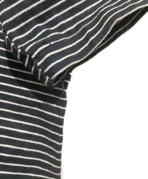 A.P.C.（アーペーセー）A.P.C. (アーペーセー) ボーダーカットソー ブラック×ホワイト サイズ:Mの古着・服飾アイテム