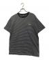A.P.C.（アーペーセー）の古着「ボーダーカットソー」｜ブラック×ホワイト