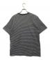 A.P.C. (アーペーセー) ボーダーカットソー ブラック×ホワイト サイズ:M：7000円