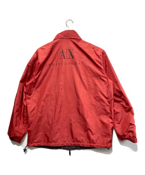 ARMANI EXCHANGE（アルマーニ エクスチェンジ）ARMANI EXCHANGE (アルマーニ エクスチェンジ) リバーシブルナイロンジャケット ブラック サイズ:Lの古着・服飾アイテム