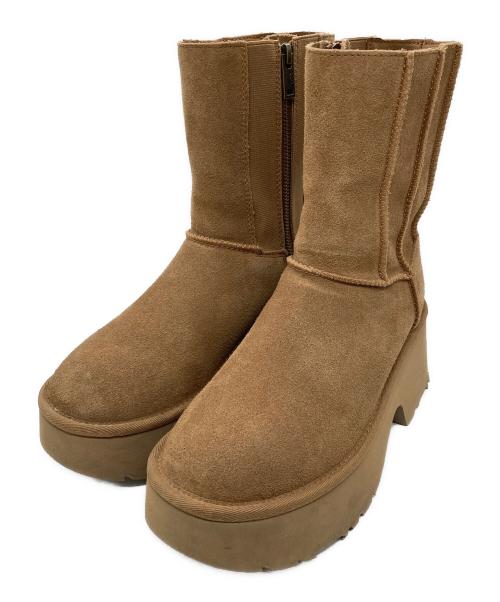 UGG（アグ）UGG (アグ) Classic Twin Seam New Heights/ブーツ ブラウン サイズ:23cmの古着・服飾アイテム