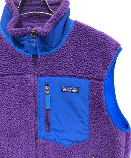 Patagonia（パタゴニア）Patagonia (パタゴニア) M's Classic Retro-X Vest12/ベスト パープル サイズ:Mの古着・服飾アイテム