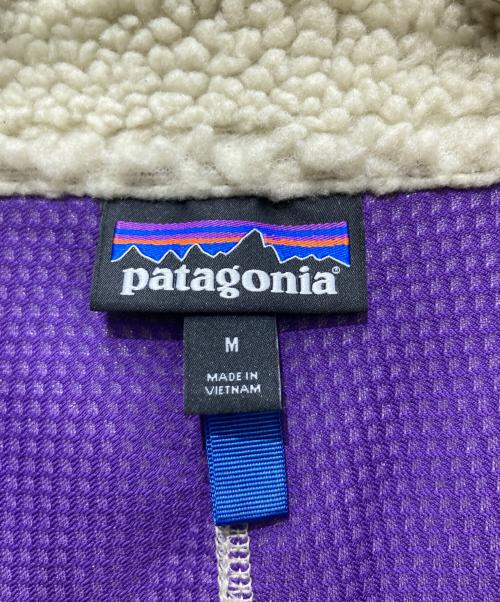 Patagonia（パタゴニア）Patagonia (パタゴニア) M's Classic Retro-X Vest/ベスト ベージュ×パープル サイズ:Mの古着・服飾アイテム