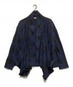 Alexander Lee Changアレキサンダーリーチャン）の古着「羽織ジャケット」｜ネイビー