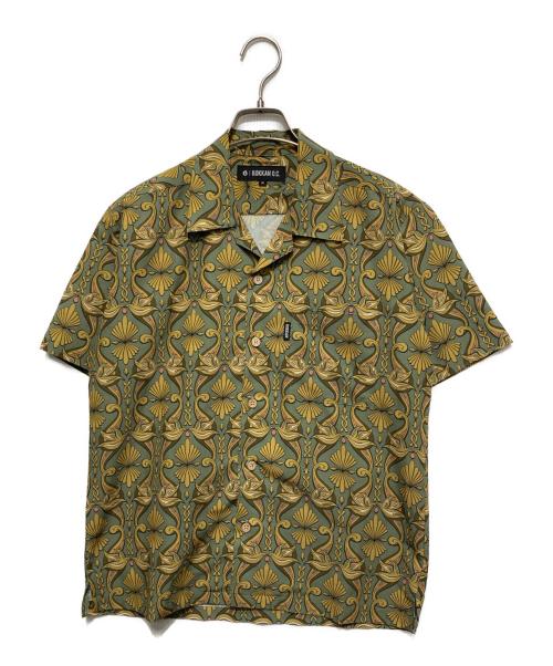 ROKKAN O.C.（ロッカン）ROKKAN O.C. (ロッカン) 柄シャツ グリーン サイズ:Sの古着・服飾アイテム
