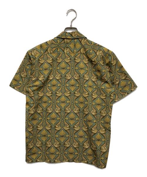 ROKKAN O.C.（ロッカン）ROKKAN O.C. (ロッカン) 柄シャツ グリーン サイズ:Sの古着・服飾アイテム
