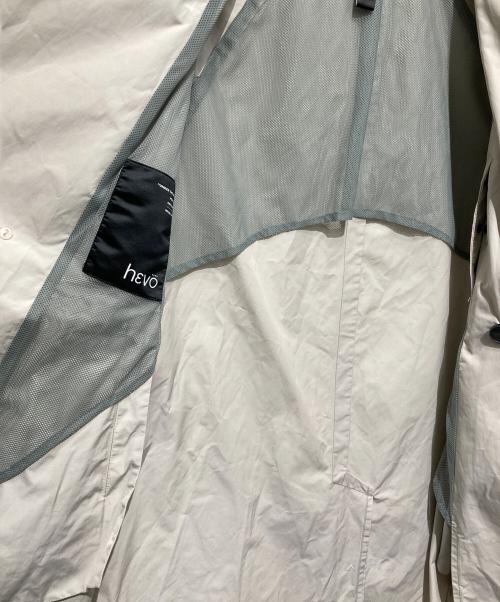 HEVO（イーヴォ）Hevo (イーヴォ) 撥水トレンチコート ベージュ サイズ:46の古着・服飾アイテム