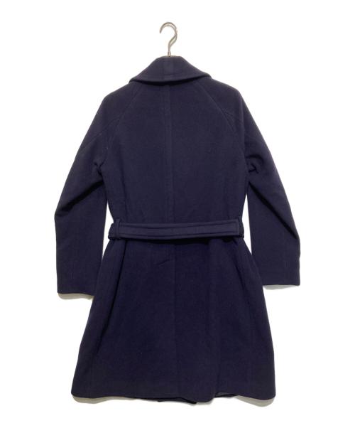 HEVO（イーヴォ）HEVO (イーヴォ) ウールコート ネイビー サイズ:44の古着・服飾アイテム