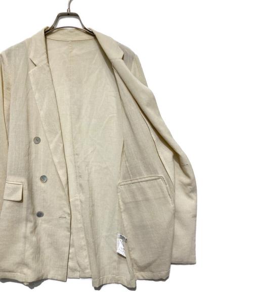SHENERY（シーナリー）SHENERY (シーナリー) シアーテーラードジャケット ベージュ サイズ:Freeの古着・服飾アイテム