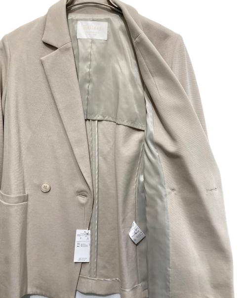 BALLSEY（ボールジィ）BALLSEY (ボールジィ) ジャージーステッチ ダブルブレストジャケット アイボリー サイズ:36 未使用品の古着・服飾アイテム