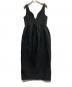 LE CIEL BLEU（ルシェルブルー）の古着「Jacquard High Waist Dress」｜ブラック