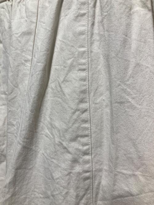 KAGURE（カグレ）kagure (カグレ) コットンボリュームパンツ ホワイト サイズ:FREEの古着・服飾アイテム