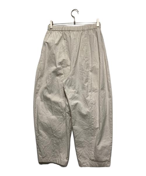 KAGURE（カグレ）kagure (カグレ) コットンボリュームパンツ ホワイト サイズ:FREEの古着・服飾アイテム