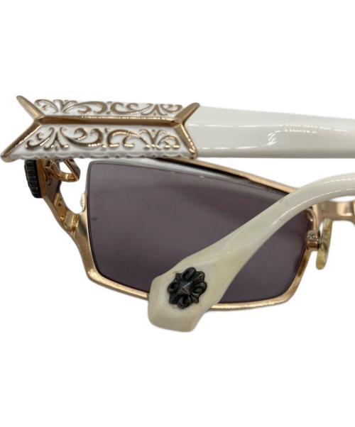 A'rossby（ロズビー）A'rossby (ロズビー) Vol.16サングラス ホワイトの古着・服飾アイテム