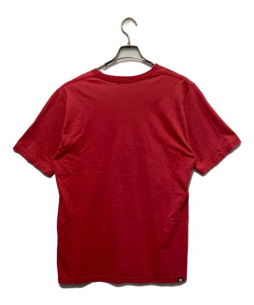 Hysteric Glamour（ヒステリックグラマー）Hysteric Glamour (ヒステリックグラマー) ヒスガールプリントTシャツ ブラック×レッド サイズ:Lの古着・服飾アイテム