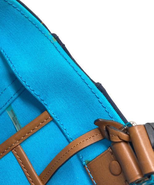 COACH（コーチ）COACH (コーチ) ブリーカーキャンバスビーチ2WAYバッグ ネイビーの古着・服飾アイテム