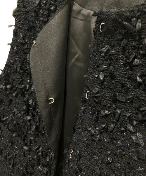 Gypsohila（ジプソフィア）Gypsohila (ジプソフィア) sucre gilet ブラック サイズ:Freeの古着・服飾アイテム