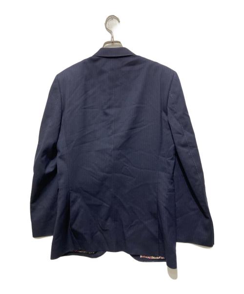 PAUL SMITH（ポールスミス）Paul Smith (ポールスミス) シャドーストライプ2Bセットアップスーツ ネイビー サイズ:44の古着・服飾アイテム