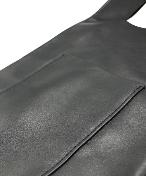 ORSETTO（オルセット）ORSETTO (オルセット) エコレザーバッグ ブラックの古着・服飾アイテム
