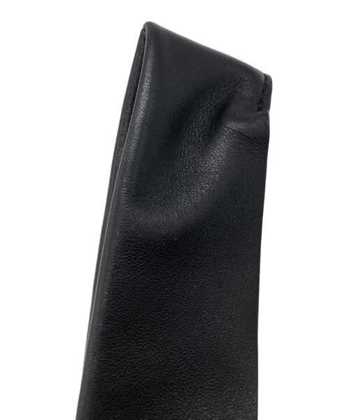 ORSETTO（オルセット）ORSETTO (オルセット) エコレザーバッグ ブラックの古着・服飾アイテム