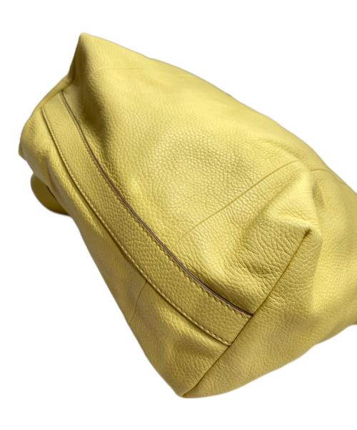 ORSETTO（オルセット）ORSETTO (オルセット) レザー2WAYトート イエローの古着・服飾アイテム