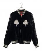 hoshihimeホシヒメ）の古着「ベロアスカジャン」｜ブラック