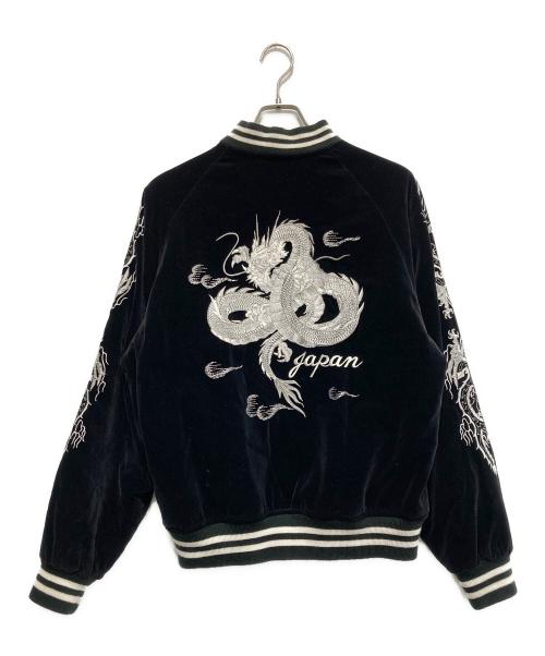 hoshihime（ホシヒメ）hoshihime (ホシヒメ) ベロアスカジャン ブラック サイズ:XLの古着・服飾アイテム