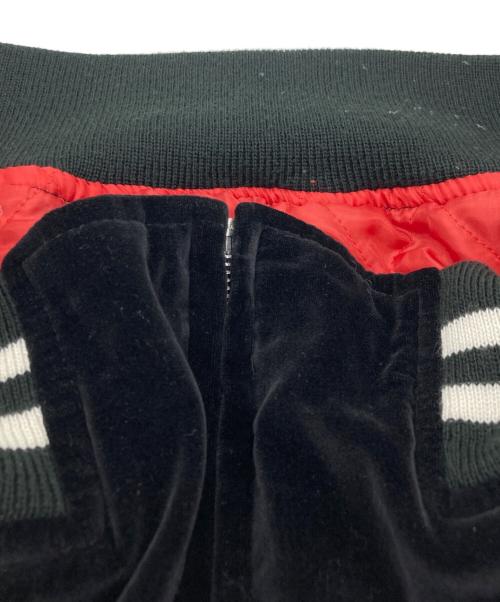 hoshihime（ホシヒメ）hoshihime (ホシヒメ) ベロアスカジャン ブラック サイズ:XLの古着・服飾アイテム